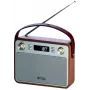 Automobilinis radijas MANTA RDI915X — FM imtuvas su Bluetooth 2.1, USB, microSD, 1200 mAh baterija, 10 W galia