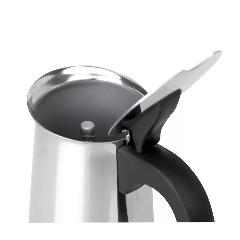 Moka puodas JATA Odin Juoda nerūdijantis plienas