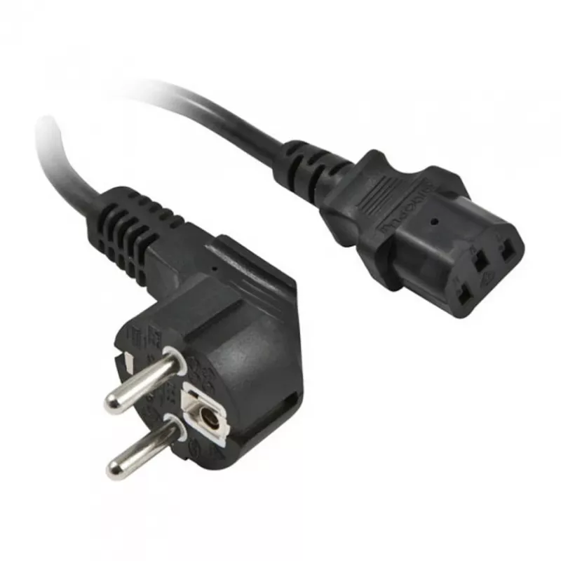 Synergy 21 S215387 2m CEE7/7 Schuko C13 jungtis Juodas maitinimo laidas (S215387)