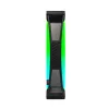 MONTECH AX120 PRO juoda 120mm ARGB 3 vnt. rinkinys