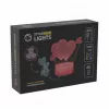 Manta SNL115RGB RGB 3D širdies formos dekoratyvinis LED lempos rinkinys