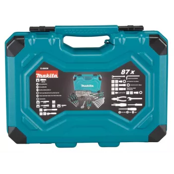 Mechanikų įrankių rinkinys Makita E-08458 87 įrankiai