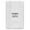 LANBERG išvadinė dėžutė RJ-45 OU6-0001-W, Cat6, balta