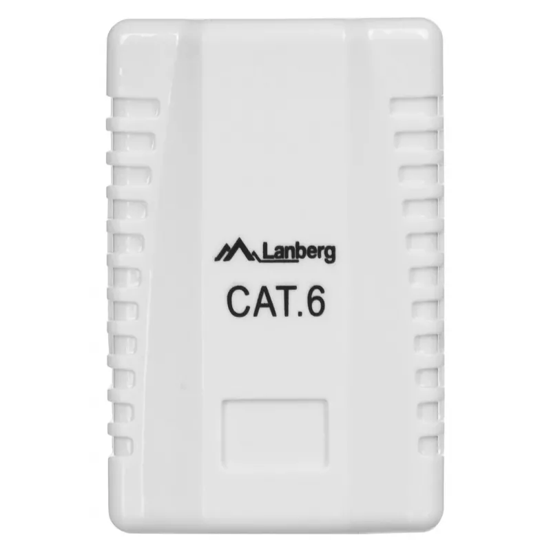 LANBERG išvadinė dėžutė RJ-45 OU6-0001-W, Cat6, balta