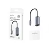 USB-C į Gigabit Ethernet adapteris Cudy UE10C, USB Type-C kištukas į RJ-45 lizdą, 10/100/1000 Mbps, aliuminio korpusas