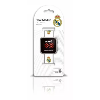 „Kids Euroswan“ laikrodis LED „Real Madrid RM00016“ su kalendoriumi, skaitmeniniu ekranu vaikams