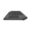Natec Turbot 2 | Klaviatūra | Belaidė | US | Bluetooth | Juoda/Pilka