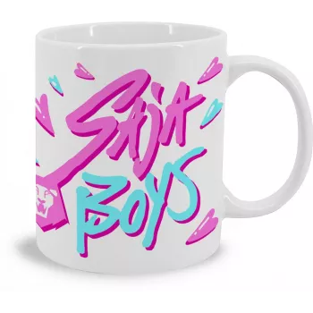 Keraminis puodelis 325 ml K-POP Demon Hunters Saja Boys