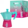 Moka pot Bialetti Squid Game mėlyna rožinė aliuminis