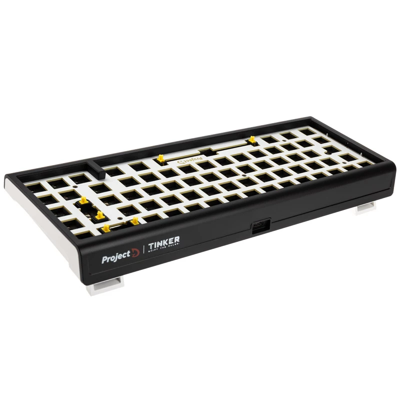 Ducky Tinker 65 Barebone klaviatūra Žaidimams USB Vokiška Juoda