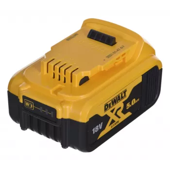 Grandininis pjūklas DeWalt DCM565P1 — belaidis, 30 cm juosta, 5 Ah baterija, 0,12 L alyvos bakelis