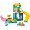 LEGO kaladėlių rinkinys 11201 Žaidimų aikštelės pramogos su Blue ir Chloe – mini figūrėlės, žaidimo scena