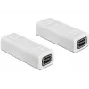 Jungties adapteris DeLOCK 65450 Mini DisplayPort baltas