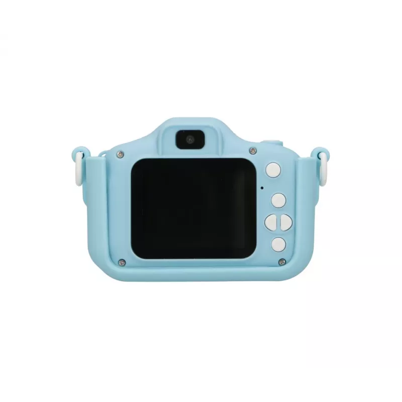 Vaikiškas skaitmeninis fotoaparatas Extralink H28 DUAL BLUE šviesiai mėlynas baltas