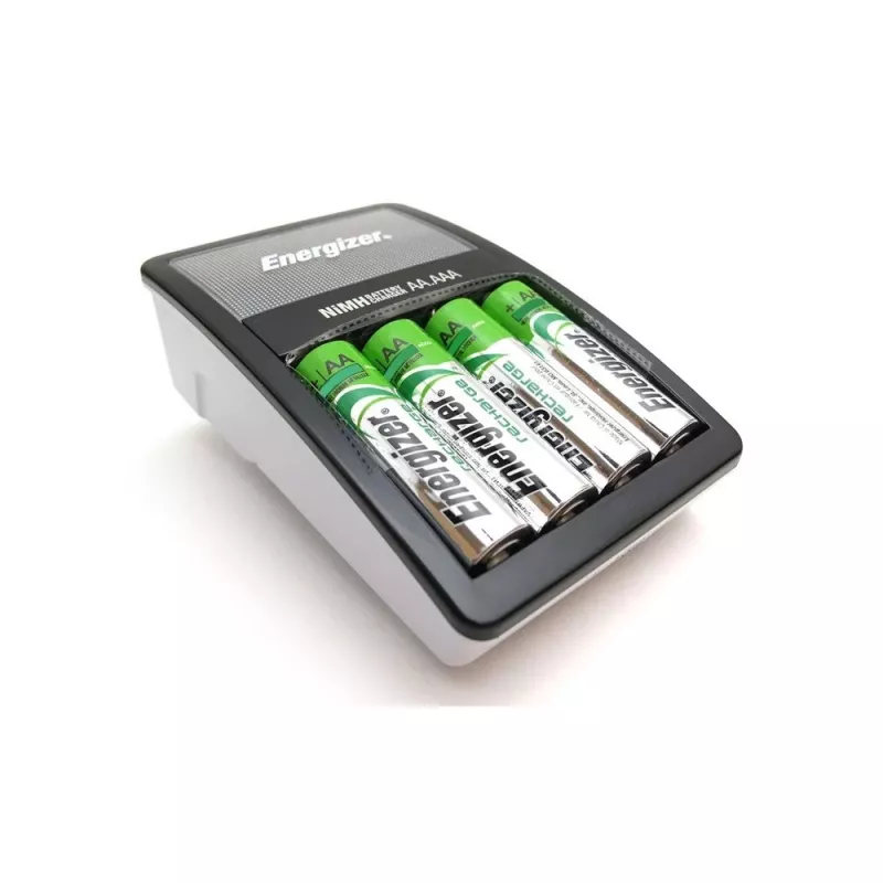 ENERGIZER Maxi ACCU HR6 POW baterijų įkroviklis + 2 AA 2000 mAh baterijos