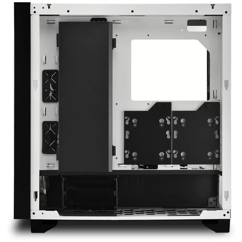 Sharkoon ELITE SHARK CA300H - Bokštas - PC - Baltas - ATX - EATX - micro ATX - Mini-ITX - Metalas - Grūdintas stiklas - Žaidimams