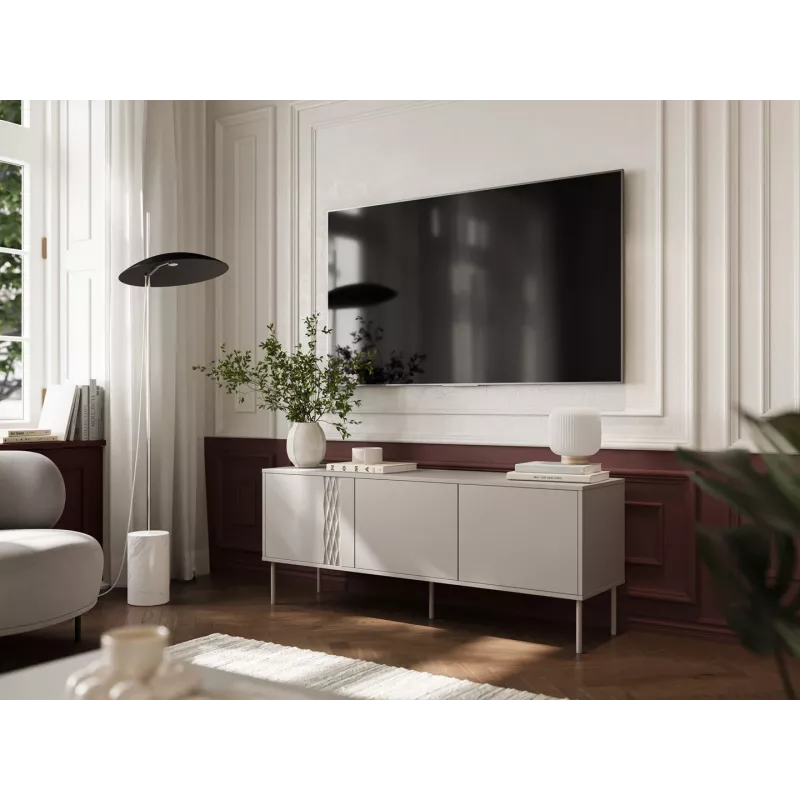 Cama 3D RTV spintelė TRESSE 150x40x55 kašmyro matinis