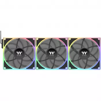 Korpuso/CPU ventiliatorius THERMALTAKE TOUGHFAN EX 140 ARGB Sync 3Pack — 140 mm, didelis oro srautas, mažas triukšmas