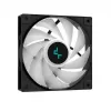 DeepCool AG400 Digital BK ARGB procesoriaus oro aušintuvas 12 cm juodas 1 vnt.