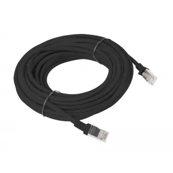 LANBERG PCU6-10CC-1000-BK RJ-45 Cat6 U/UTP 10 m juodas tinklo kabelis