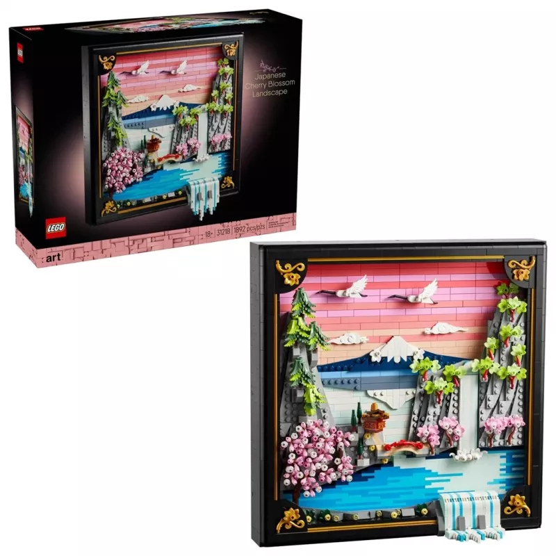LEGO ART 31218 Japoniškas vyšnių žiedų kraštovaizdis