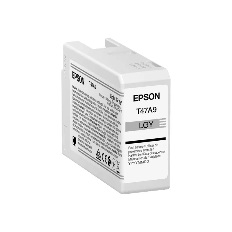 Epson T47A9 rašalo kasetė 1 vnt. Originali šviesiai pilka