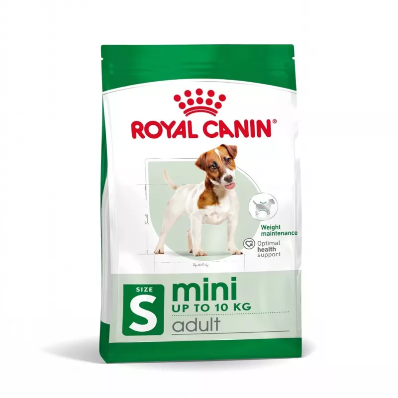 Sausas šunų maistas Royal Canin Adult Mini S 8 kg — visavertė mityba mažiems suaugusiems šunims