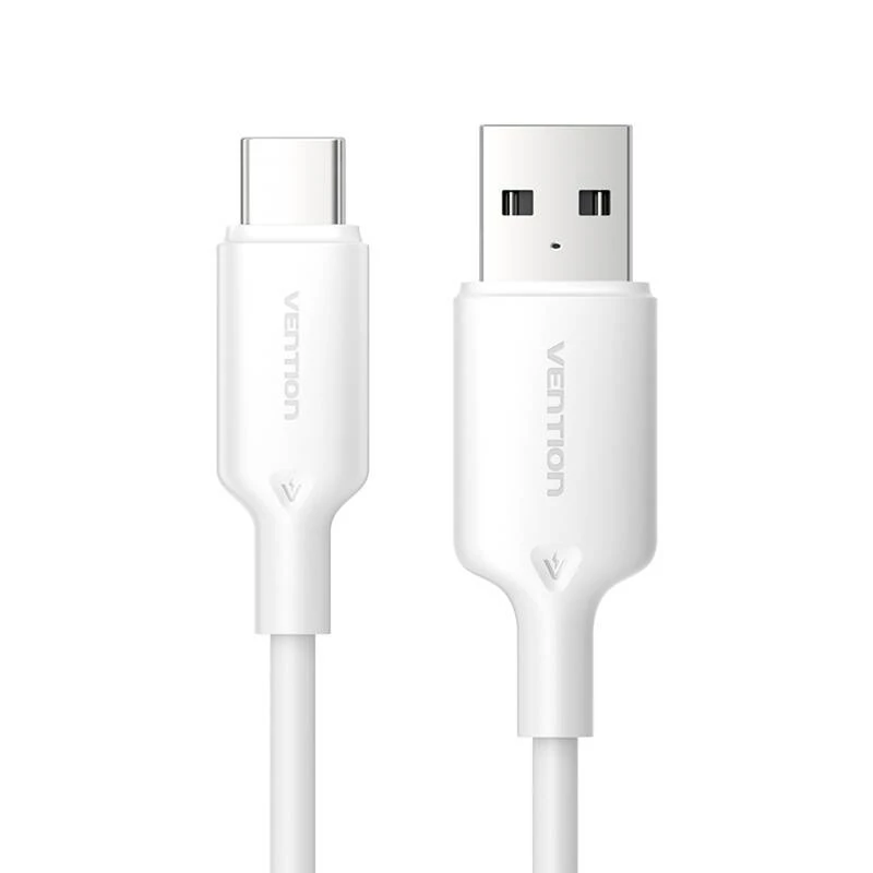 Kabelis USB-C į USB2.0 / 1 m baltas Ctqwf Vention