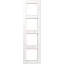 „Frame“ 4-jų modulių smūgiams atsparus rėmelis horizontaliam ir vertikaliam derinimui A5584BFWW (A5584BFWW)