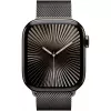 APPLE Watch Series 10 GPS + Cellular 42mm šiferio titano korpusas su šiferio Milanese Loop apyranke