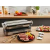 Elektrinė kontaktinė kepsninė Tefal OptiGrill+ XL nerūdijantis plienas — didelė talpa, automatinės kepimo programos