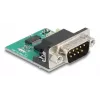 DeLOCK 90781 nuoseklus keitiklis kartotuvas izoliatorius USB 2.0 RS-232 juodas žalias
