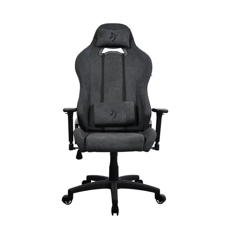 Žaidimų kėdė Arozzi Torretta minkšto audinio mėlyna ergonomiško dizaino