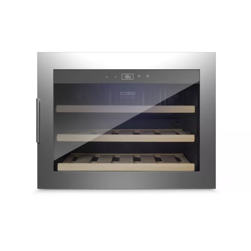 Vyno aušintuvas Caso WineSafe 18 EB Inox Compressor 18 butelių