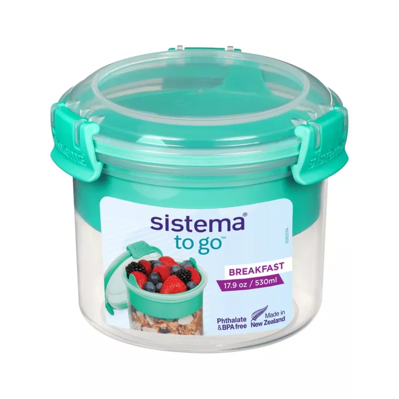 Sistema Plastics Sistema To Go Breakfast - maisto laikymo indų rinkinys