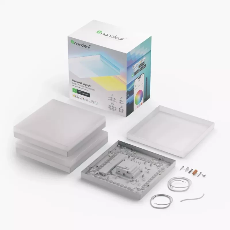 Nanoleaf NF083K02-3SL išmanusis apšvietimas Išmanusis lubinis šviestuvas Wi-Fi