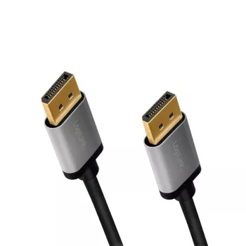 DisplayPort kabelis LogiLink CDA0101 2 m juodas pilkas