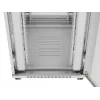 GRINDINĖS MONTAVIMO spintelė 19 27U 800X1000 PILKA PERFORUOTA LCD DURYS LANBERG (PLOKŠČIA PAKUOTĖ)