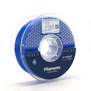 GEMBIRD ABS 1,75 mm 1 kg siūlas — Mėlynas, skirtas 3D spausdinimui