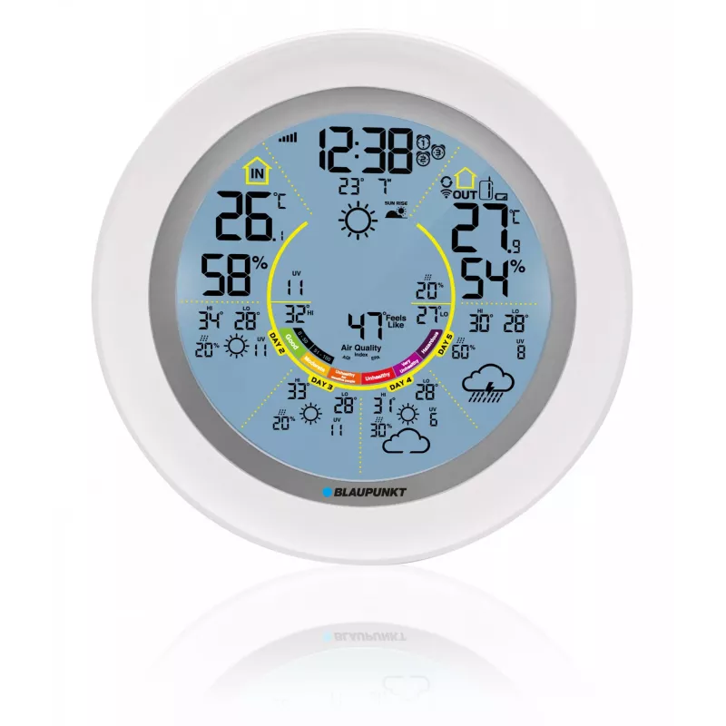 Blaupunkt WS60WH APP orų stotelė, balta