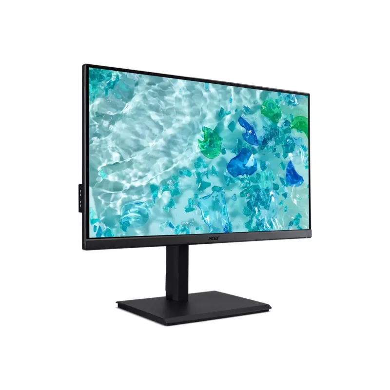Acer Vero B247YE Monitor 60,5 cm 23,8 colio - Full-HD, IPS, 100Hz, HDMI, DisplayPort, VGA, USB 3.2 Hub, Garsiakalbis [Energijos klasė E] (UM.QB7EE.E29)
