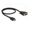 Vaizdo kabelio adapteris DeLOCK 85651 0,5 m HDMI Type A DVI juodas