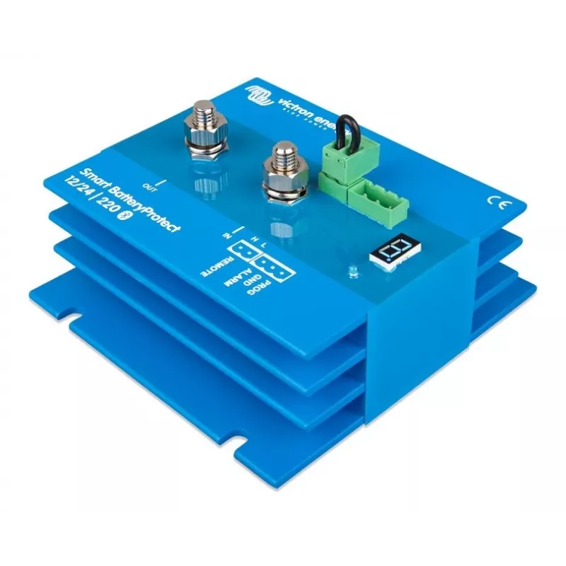 „BatteryProtect“ išmanioji relė „Victron Energy“ BPR122022000 12/24 V 220 A (automatinis akumuliatoriaus atjungimas)