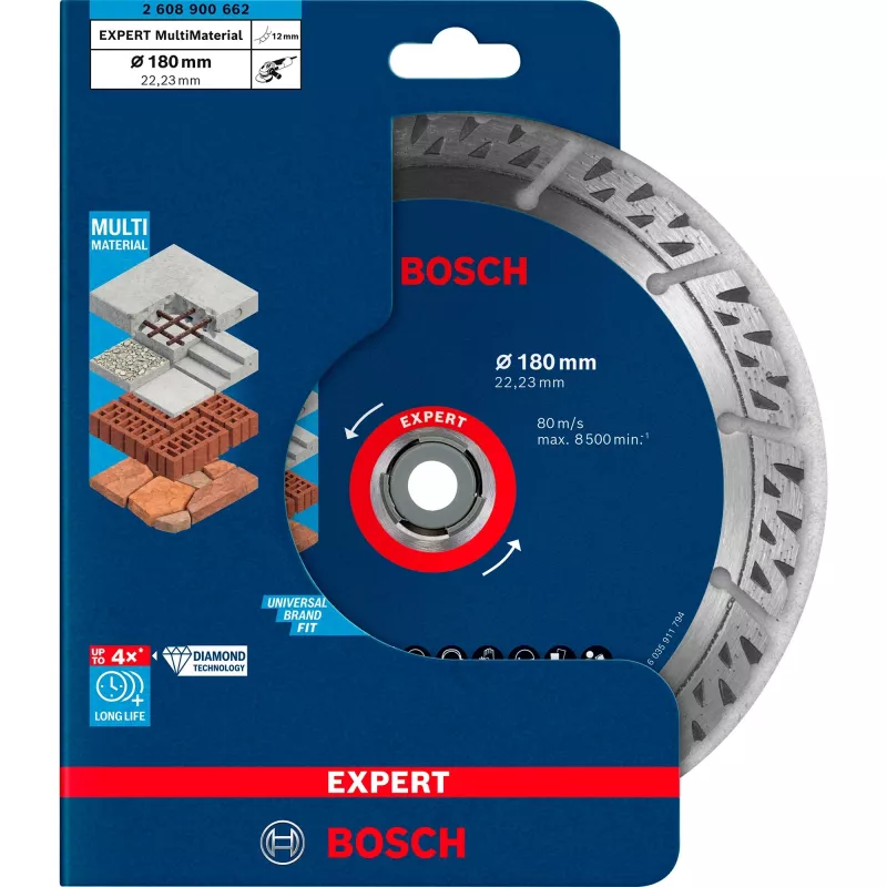 Bosch 2 608 900 662 kampinio šlifuoklio priedas Pjovimo diskas
