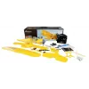 RC lėktuvas Amewi AMXFlight Beech D17s 3D/6G RTF — geltonas, paruoštas skrydžiui modelis