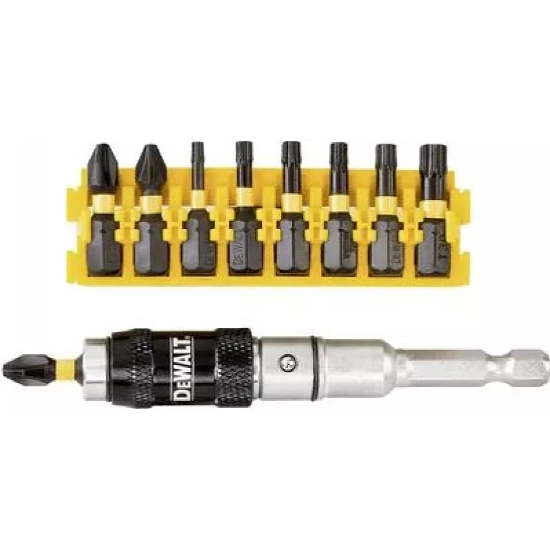 Dewalt Dewa antgalio laikiklio rinkinys, atsparus smūgiams, DT70578T, 10 vnt. (DT70578T)