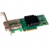 Tinklo plokštė Sonnet Twin25G vidinė šviesolaidinė PCI Express 25 Gbps, žalia
