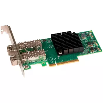 Tinklo plokštė Sonnet Twin25G vidinė šviesolaidinė PCI Express 25 Gbps, žalia