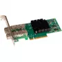Tinklo plokštė Sonnet Twin25G vidinė šviesolaidinė PCI Express 25 Gbps, žalia