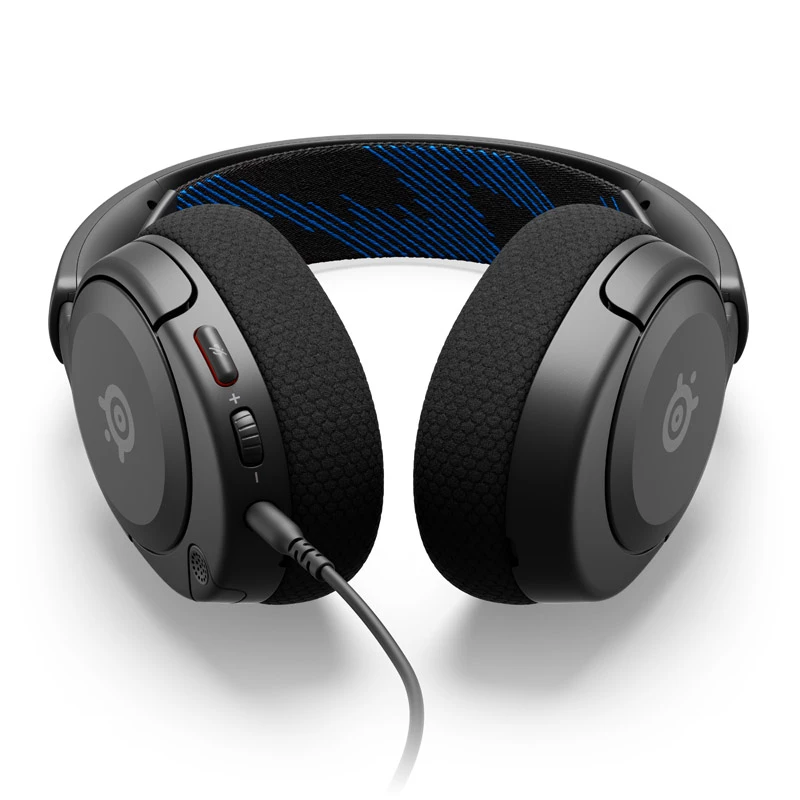 Steelseries Arctis Nova 1P ausinės su laidu, lankeliu, žaidimams, juodos